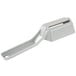 A silver Westmark fish scaler with a plastic cover on a white background.