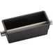 A black rectangular Matfer Bourgeat cake pan with a metal tube.