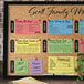A cork board with assorted color ruled index cards on it.
