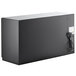 A black rectangular Avantco back bar cooler with a black cord.