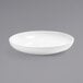 A white Front of the House Harmony low round porcelain bowl.