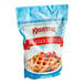 A blue bag of Krusteaz Professional Belgian Waffle Mix on a white background.