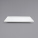 A white rectangular plate.