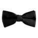 A Henry Segal black clip-on bow tie.
