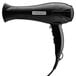 A black Hamilton Beach hair dryer with a cord.