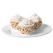 close-up of a cupcake with frosting