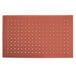 A red rectangular Cactus Mat with holes.