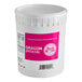 A white bucket of Acai Roots Pitaya Dragon Fruit Sorbet with a pink label.