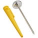 A yellow plastic AvaTemp calibration wrench with a metal tip.