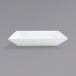 A white square porcelain bowl.