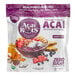 A package of Acai Roots unsweetened organic acai berry puree pouches.