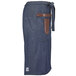 a close-up of a blue jean