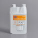 A plastic container of Urnex Clearly Cold coffee equipment cleaner with a label.