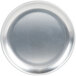 An American Metalcraft aluminum coupe pizza pan with a white background.