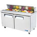 Turbo Air MST-60 60 inch 2 Door Refrigerated Sandwich Prep Table