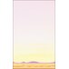 Menu paper with a white middle insert featuring a cactus design in yellow and purple.