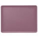 A purple rectangular Cambro dietary tray.