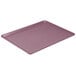 A purple rectangular Cambro dietary tray.