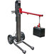 A Magliner LiftPlus adjustable boom with a battery attached.