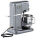 An Avantco dark grey countertop mixer with a bowl and a cord attached.