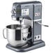 An Avantco MIX8 Series mixer with an 8 quart bowl on top.