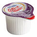 A case of 180 Nestle Coffee-Mate Italian Sweet Creme single serve non-dairy creamer containers.