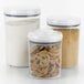 a container of cookies