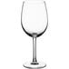 An Arcoroc Romeo wine glass with a stem on a white background.