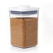 a container with brown sugar