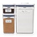 OXO Good Grips POP Removable Labels on containers of brown sugar, white flour, and spices.