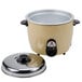A Town residential electric rice cooker with a lid on a pot.