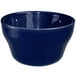 International Tableware CA-4-CB Cancun 8 oz. Cobalt Blue Stoneware Bouillon - 36/Case