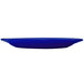 An International Tableware cobalt blue stoneware platter with a wide rim.