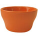 International Tableware CA-4-O Cancun 8 oz. Orange Stoneware Bouillon - 36/Case