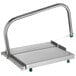 A Garde cheese blocker with a metal handle.