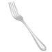 A Vollrath stainless steel dinner fork with a silver handle.