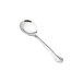 A close-up of a Vollrath stainless steel bouillon spoon with a white background.