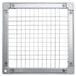 A metal frame with a 1/2" grid on it.