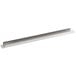 An Avantco metal divider bar with a white background.