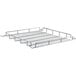 a metal rack with a handle