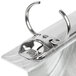 a close-up of a ring binder