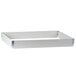 A white MFG Tray fiberglass full-size sheet pan extender with metal corners.