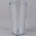 A Carlisle clear plastic tumbler on a white background.