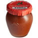 A case of 12 Dalmatia Quince Spreads with red lids.