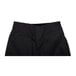 Chef Revival women's black cargo chef pants with a side zipper.