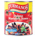 Furmano's #10 Can Deluxe Marinara Sauce - 6/Case