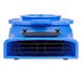 A blue plastic B-Air Ventlo-25 air blower with a black vent.