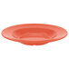 A Rio orange melamine bowl.