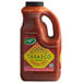 A 64 oz. bottle of TABASCO® Habanero Hot Sauce with a red cap and label.