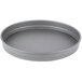 An American Metalcraft round grey hard coat anodized aluminum cake pan.